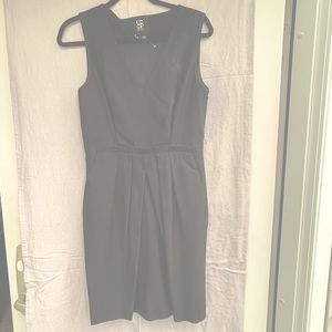 Black cocktail work dress